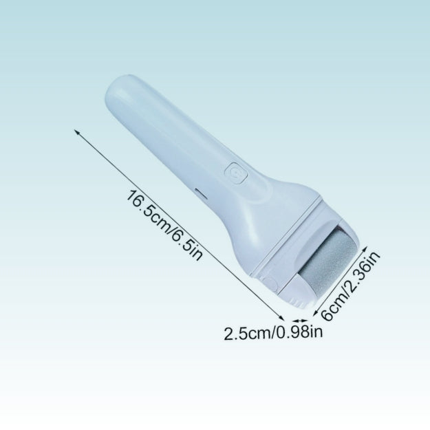 Dile Adiós a los Talones Agrietados – Exfoliador Recargable